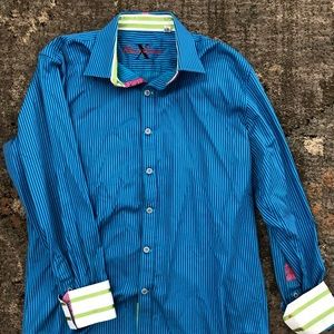 Lightly worn size Medium Robert Graham dress shirt